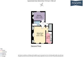 Second Floor Flat, 3 Great Bedford Street, Bath, B