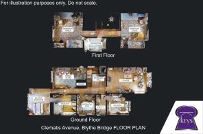Floor Plan Collated Clematis Avenue, Blythe Bridge