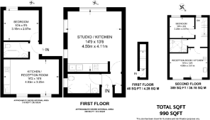 Floorplan area for info only, not for £/sq. ft valuation