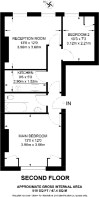 Floorplan area for info only, not for £/sq. ft valuation