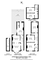 Floorplan area for info only, not for £/sq. ft valuation
