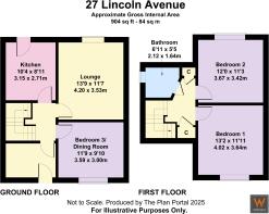 27 Lincoln Avenue Floorplan