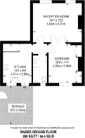 Floorplan area for info only, not for £/sq. ft valuation