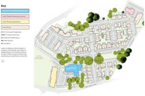 Block F, Rivermead Gardens - Site Plan