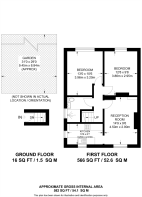 Floorplan area for info only, not for £/sq. ft valuation