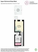285288 - Flats 3, 422 Upper Richmond Road West, Lo
