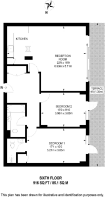 Floorplan area for info only, not for £/sq. ft valuation