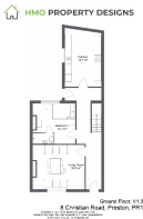 8 Christian Road, Preston, PR1 - Ground Floor, V1.
