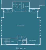1st-4th Floorplan