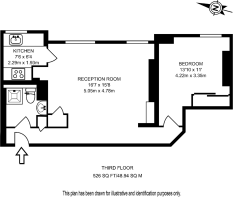Floorplan area for info only, not for £/sq. ft valuation