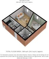 Kingfisher Court 3D Floor Plan