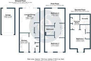 34 Cordelia Close, Stratford Upon Avon - all floor