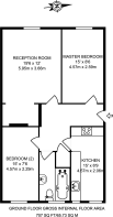 Floorplan area for info only, not for £/sq. ft valuation