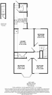 6 Glenthorn Road Floor Plan colour coded FP