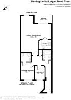 Apartment 10 Devington Hall - floor plan