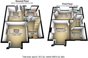93 Maidenway Road, Paignton 3d floorplan