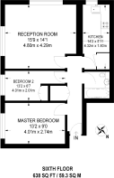 Floorplan area for info only, not for £/sq. ft valuation