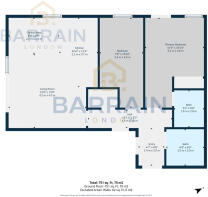 Taylor House 2 bedroom floorplan