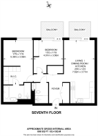 Floorplan area for info only, not for £/sq. ft valuation