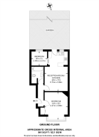 Floorplan area for info only, not for £/sq. ft valuation