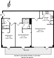 Floorplan area for info only, not for £/sq. ft valuation