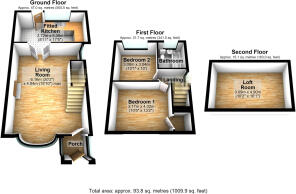 3D floor plan