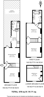 Floorplan area for info only, not for Â£/sq. ft valuation