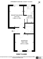Floorplan area for info only, not for £/sq. ft valuation