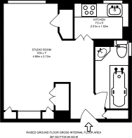 Floorplan area for info only, not for £/sq. ft valuation
