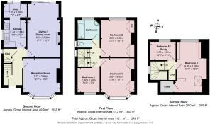 Coloured 2D Floorplan