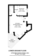 Floorplan area for info only, not for £/sq. ft valuation