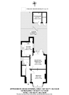 Floorplan area for info only, not for £/sq. ft valuation