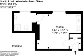 169b Whiteladies Road Bristol - Studio 3-01