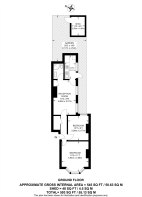 Floorplan area for info only, not for £/sq. ft valuation