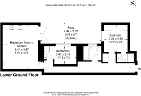 Floorplan area for info only, not for £/sq. ft valuation
