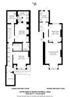 Floorplan area for info only, not for £/sq. ft valuation