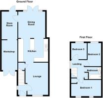 5 Ambleside Close, Wellingborough - all floors.JPG