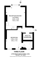 Floorplan area for info only, not for £/sq. ft valuation