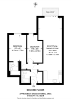 Floorplan area for info only, not for £/sq. ft valuation