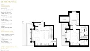 Flat 3, 36 Putney Hill - floor plan