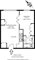 Floorplan area for info only, not for £/sq. ft valuation