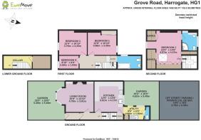 EweMove Harrogate 2D Plot Plan