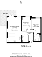 Floorplan area for info only, not for £/sq. ft valuation