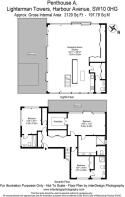 Penthouse A Lighterman Towers, 1 Harbour Avenue, L