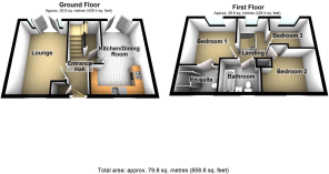 3D Floor plan