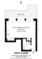 Floorplan area for info only, not for £/sq. ft valuation