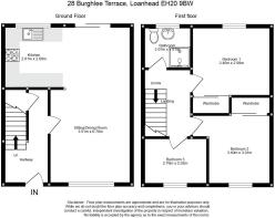 28 Burghlee Terrace, Loanhead Floorplan