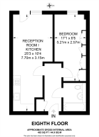 Floorplan area for info only, not for £/sq. ft valuation