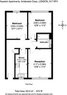 Flat 8 Keswick Apartments, Ambleside Close, LONDON