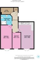 2D floor plan apt 21